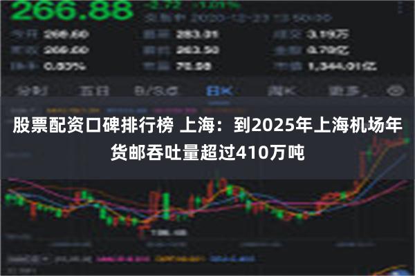 股票配资口碑排行榜 上海：到2025年上海机场年货邮吞吐量超过410万吨